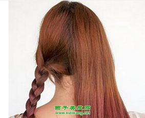 如何编成美丽的天南星辫？