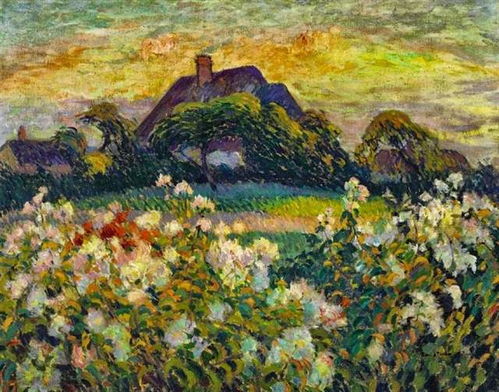 名画中的自然咏叹：笔触与色彩的交响曲