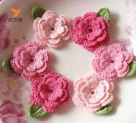 钩针编织月季，针的收尾美学大揭秘