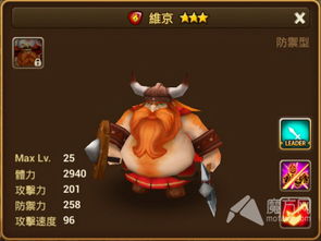 一、维京重甲属性一览