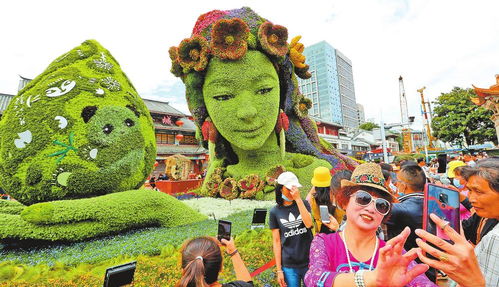 昆明COP15的百组立体花坛景观，是如何实现共生共融，呈现出惊艳效果的？