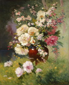 花草树木， 画中人物的低声细语