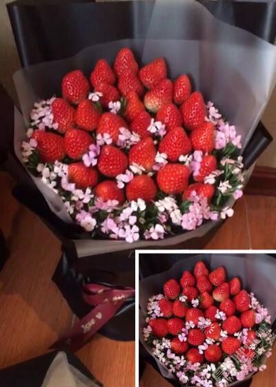 草莓花束的寓意