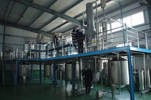 5吨/天茶油热榨生产线 大型精炼油生产革新