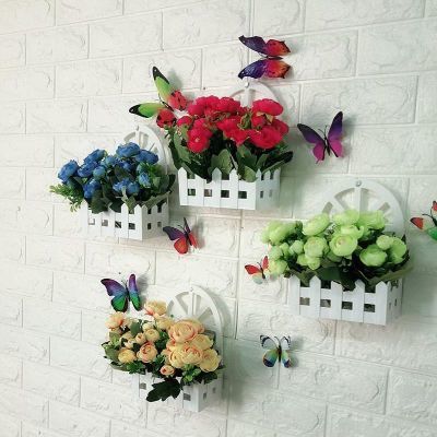 室内花墙设计， 让人仿佛走进了一幅美丽的画卷