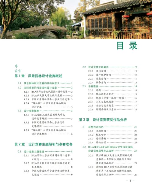 前言：园林设计大赛， 一场视觉与创意的盛宴
