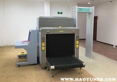 安检仪里的色彩世界