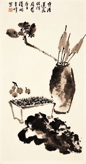 水墨画般的法师