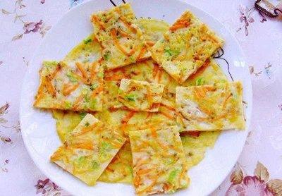 鸡蛋饼，一种简单易做的家常早餐