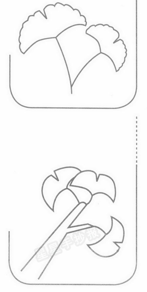 树木简笔画：自然韵律的艺术之旅