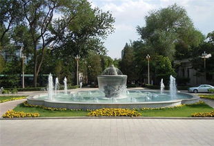 动水：河、 溪、喷泉，这些水啊，就是会动的，哗哗地流着，有时候还有喷泉，喷得高高的，像个小喷泉一样。