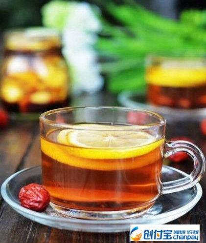 红糖水、玫瑰花、柠檬片，让你的木瓜籽梗美味！