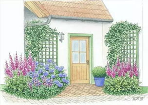 一、 定位花境，勾勒轮廓