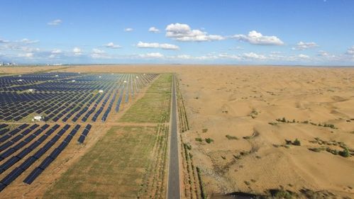 敦煌光伏治沙项目验证