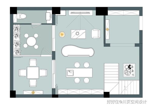 这个楼梯下面空间景观图，到底是怎么弄出来的？