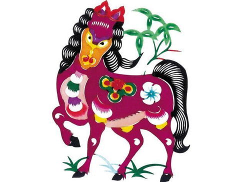 生肖马的象征——梅花