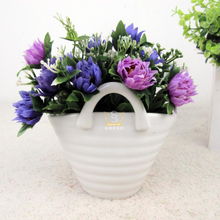 陶瓷花盆， 古朴典雅