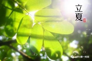 5月有两个重要节气——立夏+小满