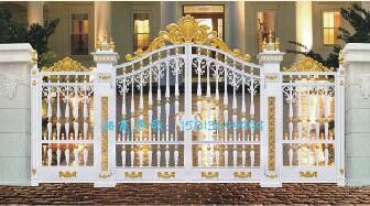 铸铝门，耐用且美观