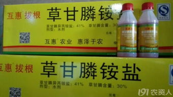 草甘膦的注射：斩草除根的新方法