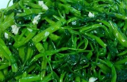 7. 空心菜：清热解毒， 营养丰富