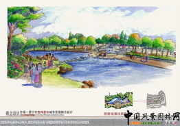 标题党时间：园林景观设计图，那玩意儿咋嫩体现生态环保呢？
