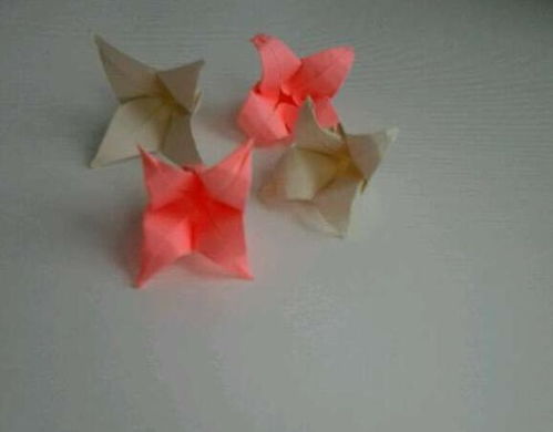 百合花折法教程：基础折纸艺术