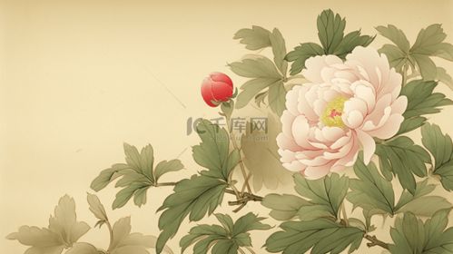 牡丹花海报素材选材，如何挑选出最美的画面
