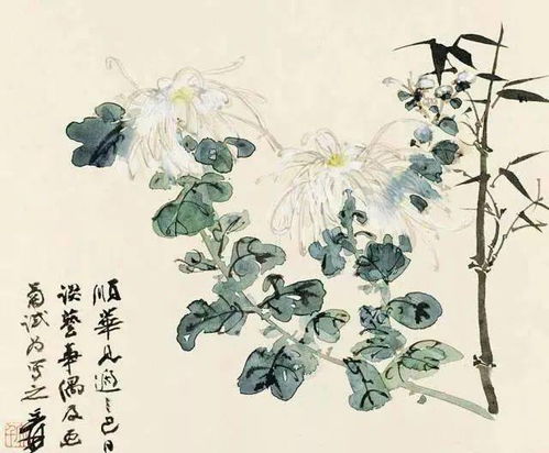 前半部分：菊花国画入门