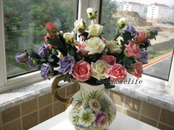 蓝瓷花瓶月季的优缺点