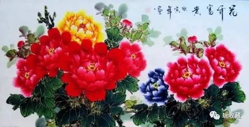 富贵花，寓意富贵吉祥
