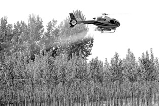 如何减少飞机喷洒农药的影响