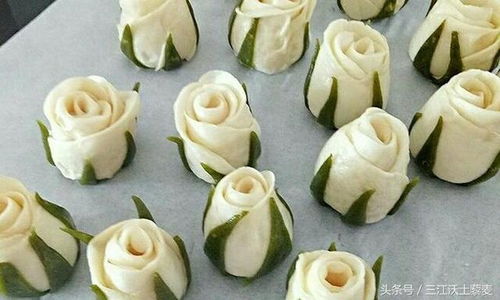 馒头玫瑰花，如何制作出高颜值