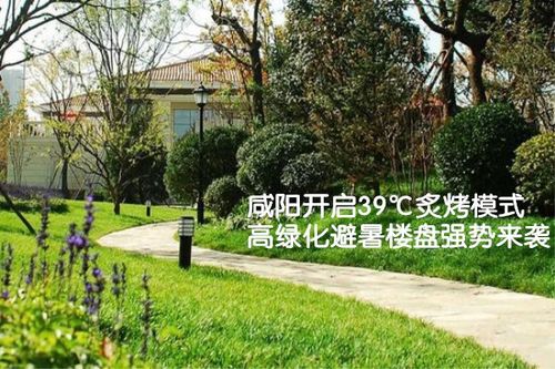 绿化率标准：30%， 宜居的保障