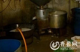 烟台查获两家无证生产豆腐黑作坊，卫生隐患严重